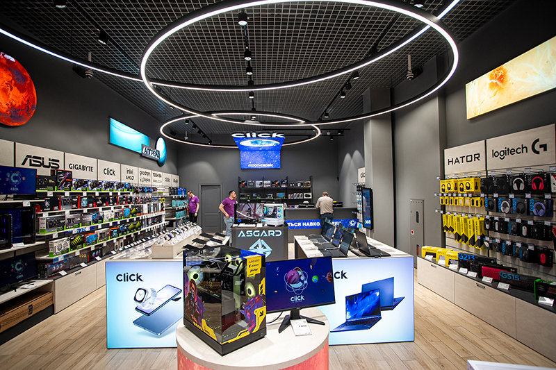 Новий геймерський магазин Click відкрився в Lavina Mall!