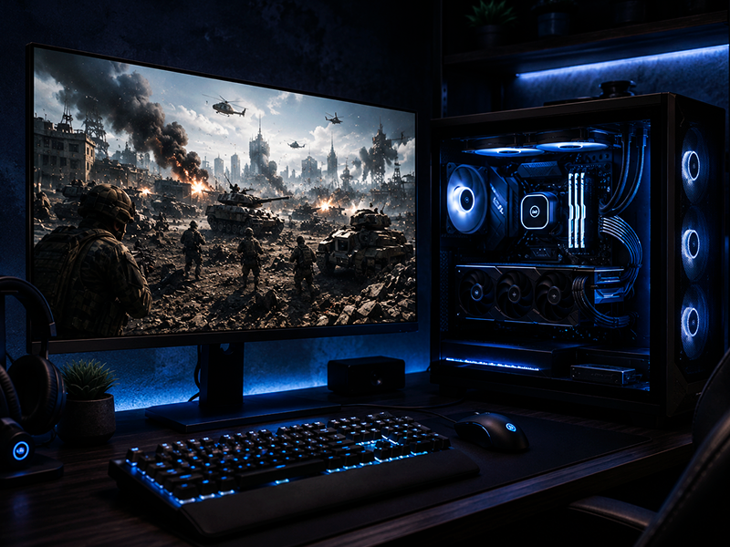 Мощный ПК для Battlefield 6: подбор комплектующих для масштабных сетевых сражений Мощный ПК для Battlefield 6: подбор комплектующих для масштабных сетевых сражений