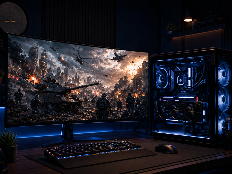 Мощный ПК для Battlefield 6: подбор комплектующих для масштабных сетевых сражений Мощный ПК для Battlefield 6: подбор комплектующих для масштабных сетевых сражений