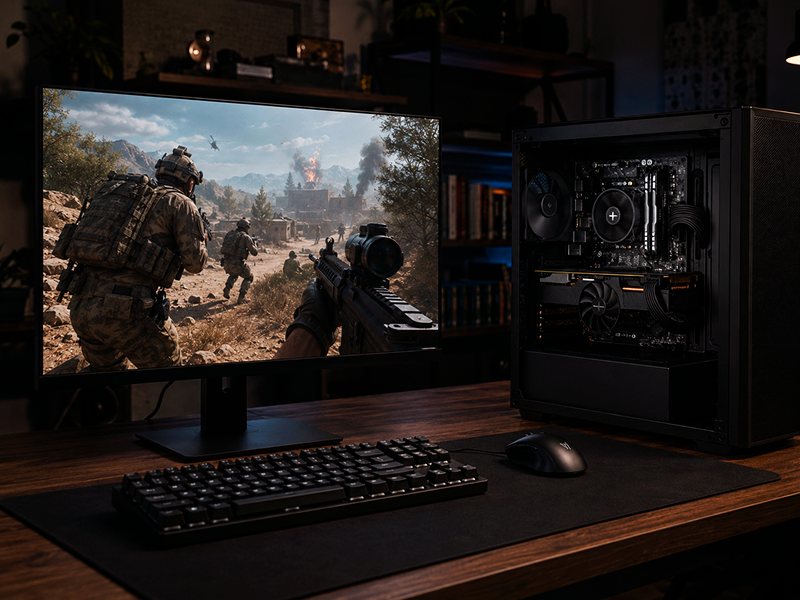 Delta Force: игровой ПК для стабильных сетевых сражений и высокого FPS Delta Force: игровой ПК для стабильных сетевых сражений и высокого FPS