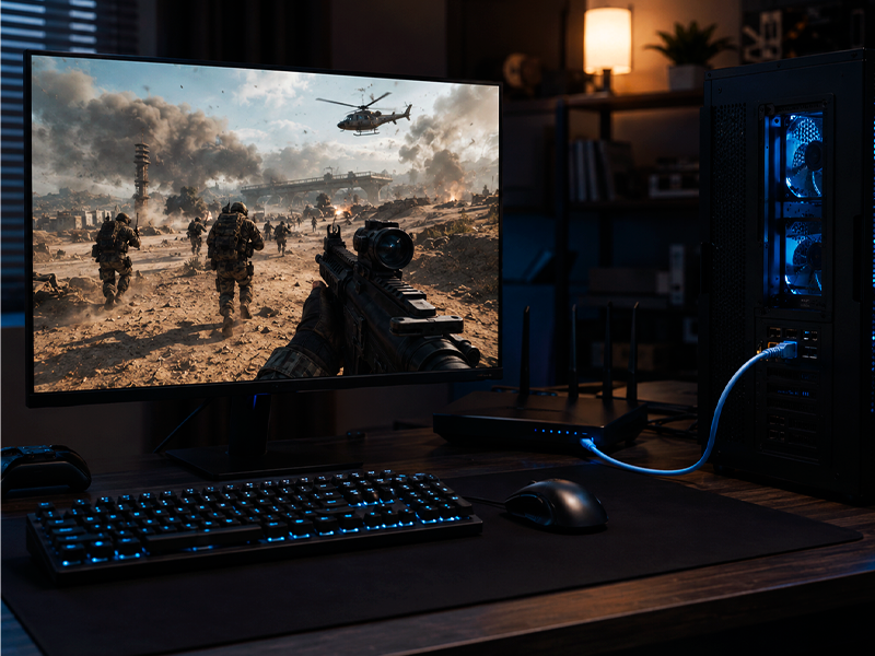 Delta Force: игровой ПК для стабильных сетевых сражений и высокого FPS Delta Force: игровой ПК для стабильных сетевых сражений и высокого FPS