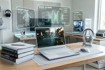 Ноутбуки NVIDIA GeForce RTX 50 серії для студентів: навчання, ШІ та геймінг