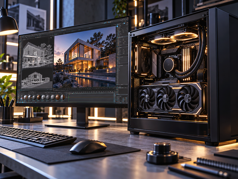 Який комп'ютер потрібен для 3D моделювання?