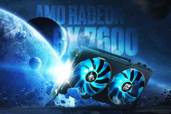 Преимущества видеокарты PowerColor Radeon RX 7600 Hellhound