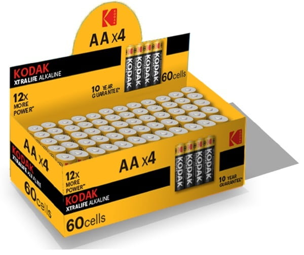 Батарейка Kodak XtraLife AA/LR06 уп. 4шт, коробка