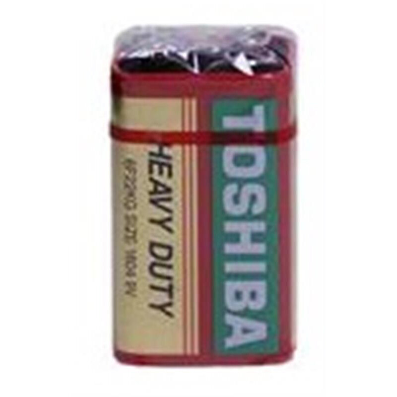 Батарейка Toshiba 6F22 1шт, коробка