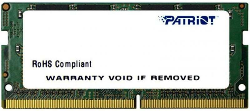Модуль пам`яті SO-DIMM 16GB/2666 DDR4 Patriot Signature Line (PSD416G26662S)