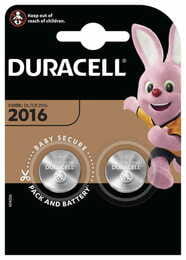 Батарейка Duracell DL2016 DSN BL 2шт