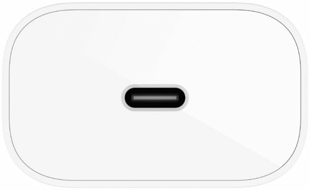 Мережевий зарядний пристрій Belkin Home Charger 25W USB-C PD PPS White (WCA004VFWH)