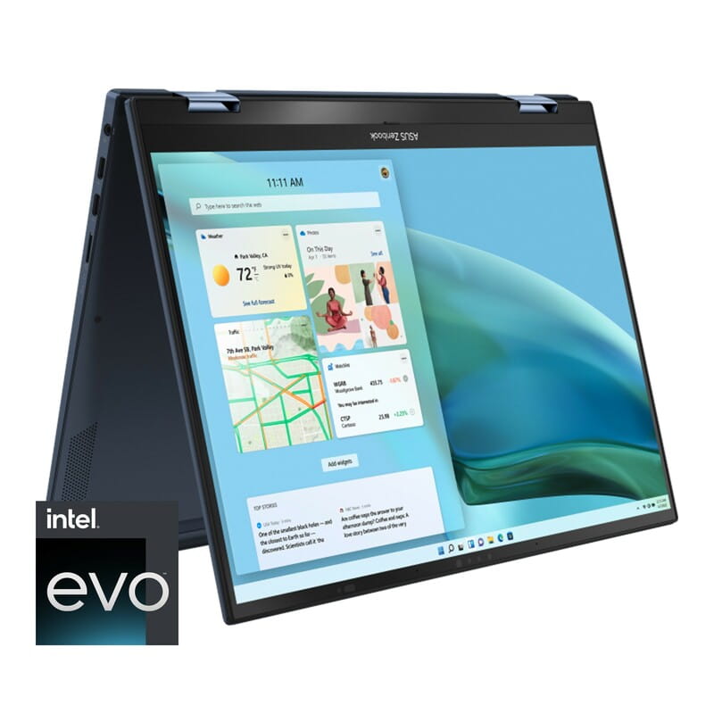 Ноутбук Asus Zenbook S 13 Flip OLED UP5302ZA-LX083W (90NB0VV1-M00E80) Ponder Blue