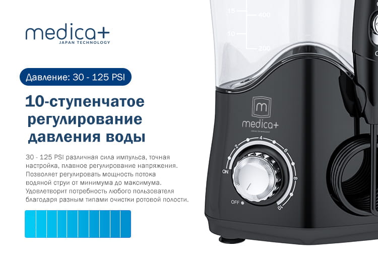 Стаціонарний іригатор Medica+ ProWater Stantion 7.0 (MP-102936)