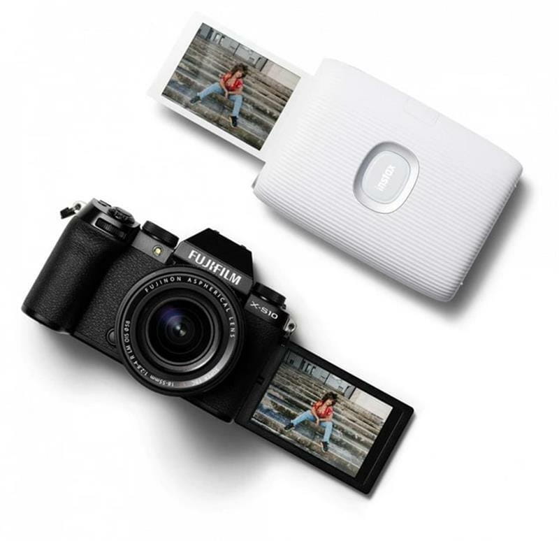 Принтер мгновенной печати Fujifilm Instax Mini Link 2 Clay White (16767193)