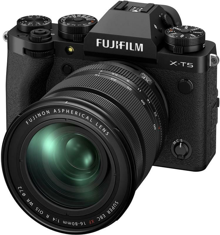 Цифровая фотокамера Fujifilm X-T5 + XF 16-80mm F4 Kit Black (16782571)