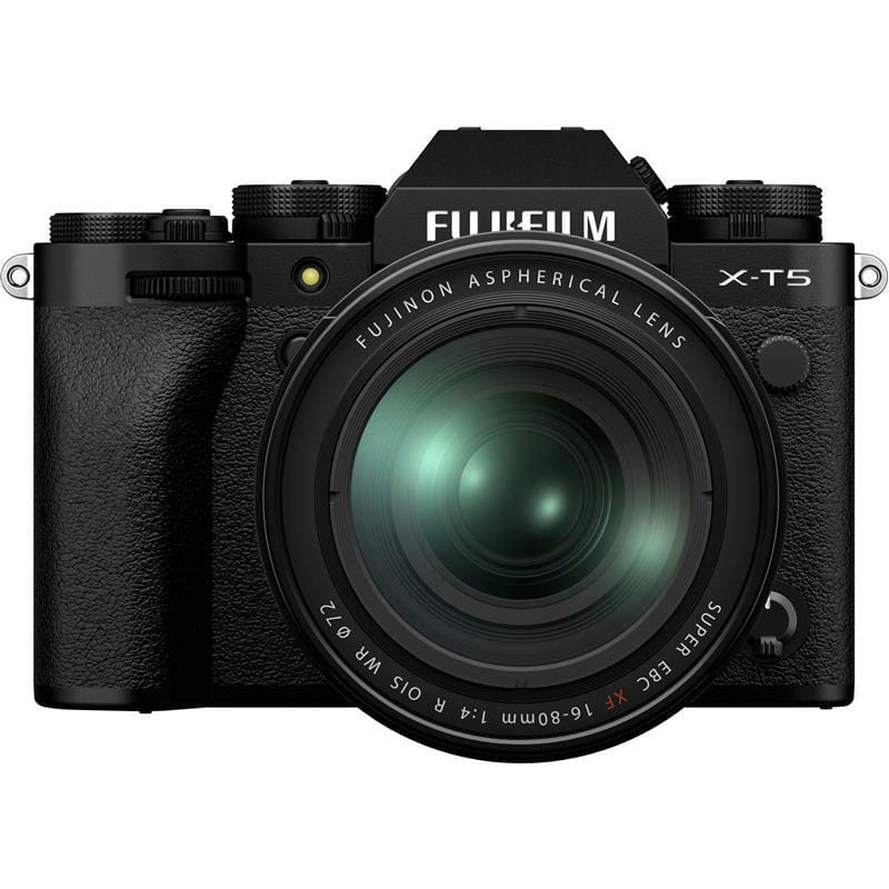 Цифрова фотокамера Fujifilm X-T5 + XF 16-80mm F4 Kit Black (16782571)