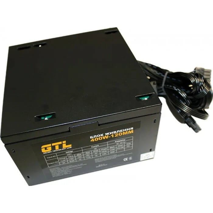 Блок живлення GTL (GTL-400-120) 400W 120mm