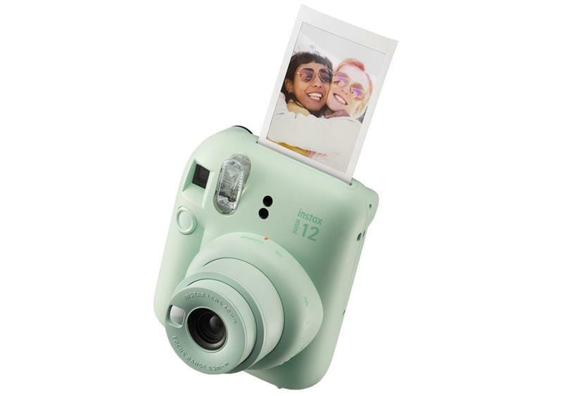 Фотокамера миттєвого друку Fujifilm Instax Mini 12 Mint Green (16806119)