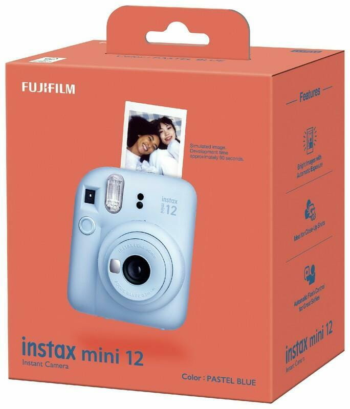 Фотокамера миттєвого друку Fujifilm Instax Mini 12 Pastel Blue (16806092)