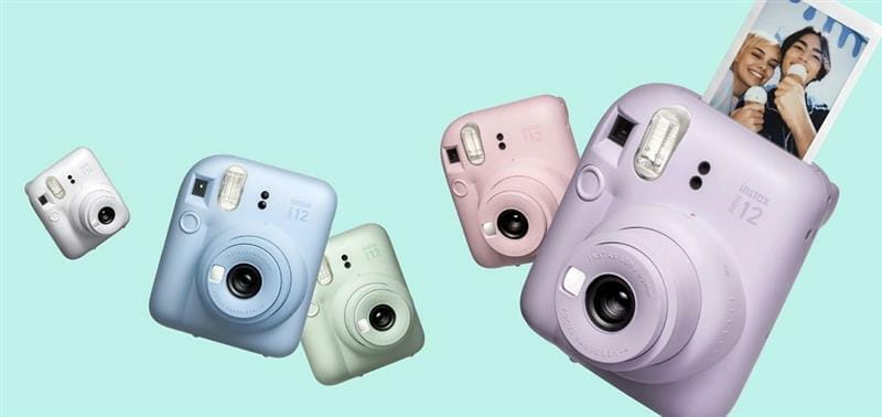 Фотокамера моментальной печати Fujifilm Instax Mini 12 Pastel Blue (16806092)