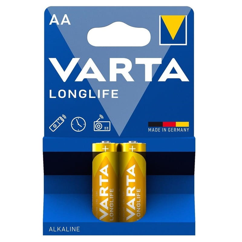 Батарейка Varta Longlife AA/LR06 BL 2шт