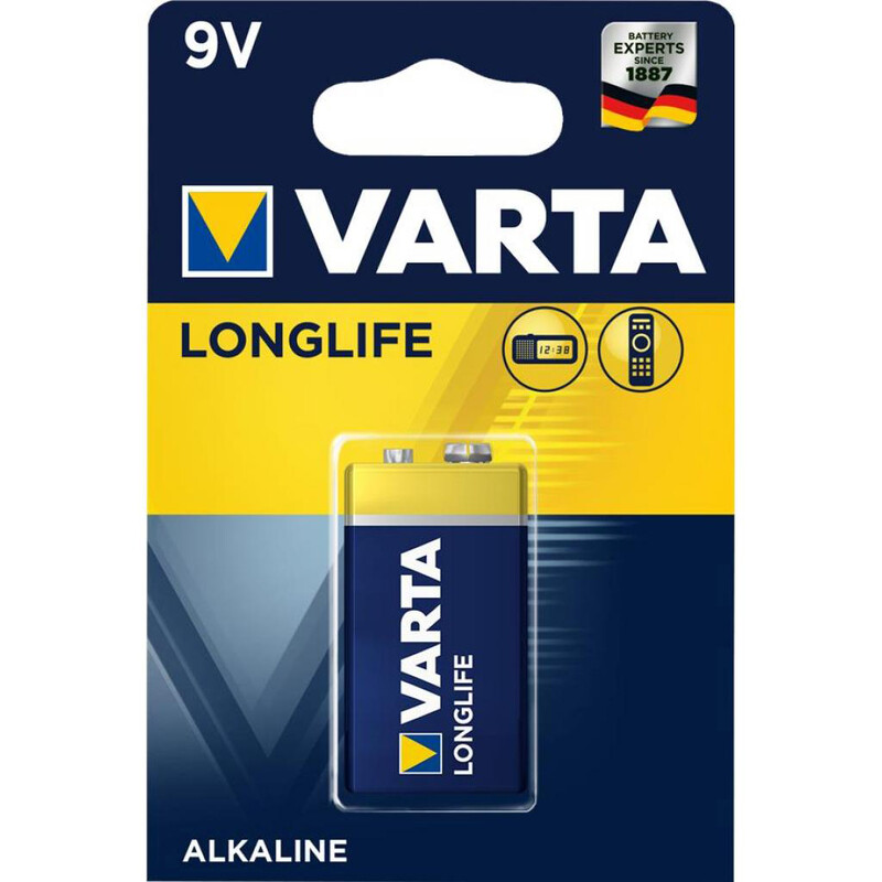 Батарейка Varta Longlife Krona/6LR61 BL 1шт