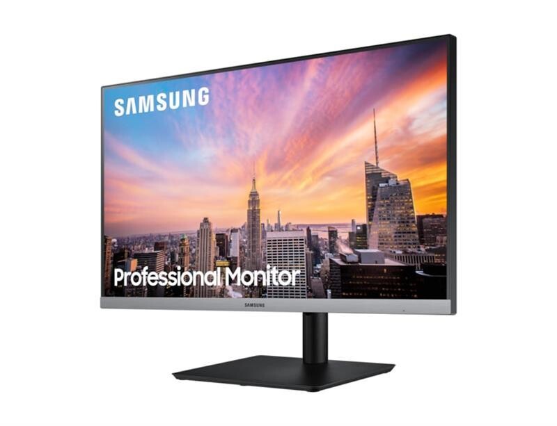 Монитор Samsung 23.8" S24R650 (LS24R650FDIXCI) IPS Dark Blue Gray