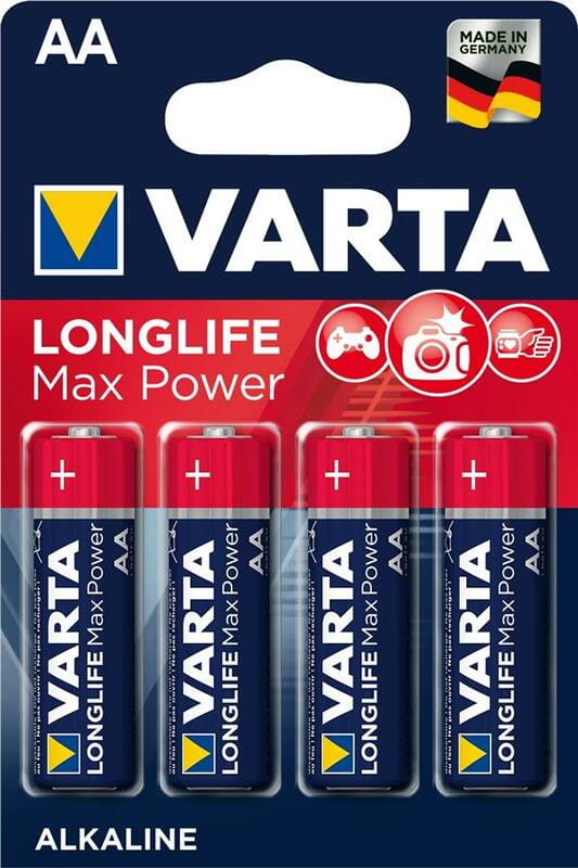 Батарейка Varta Max Power AA/LR06 BL 4шт