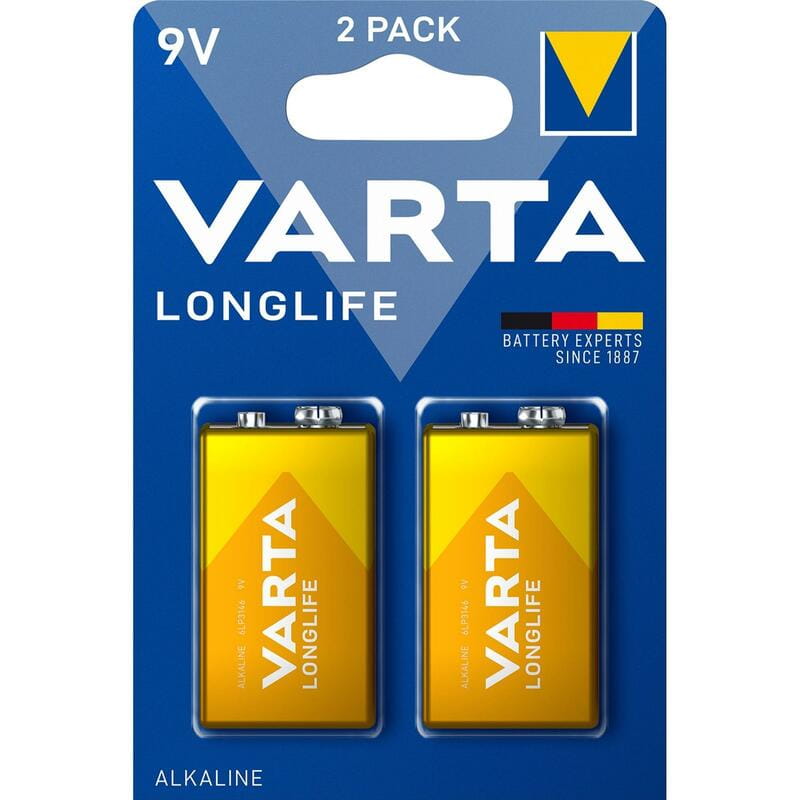 Батарейка Varta Longlife Krona/6LR61 BL 2шт