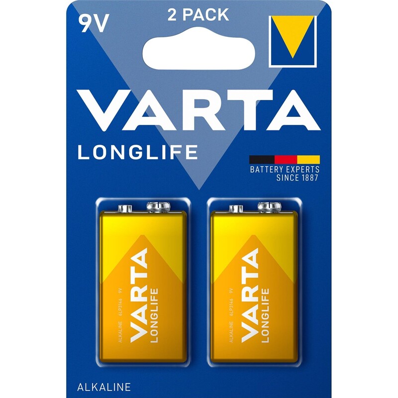 Батарейка Varta Longlife Krona/6LR61 BL 2шт