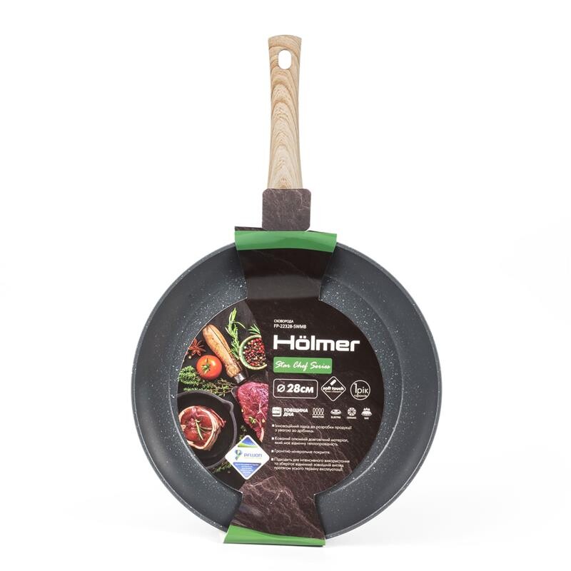 Сковорода кована Holmer FP-22328-SWMB Star Chef 28 см