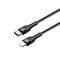 Фото - Кабель ColorWay USB Type-C - Lightning (M/M), PD Fast Charging 20W, 3.0 А, 0.3 м, Black (CW-CBPDCL054-BK) | click.ua