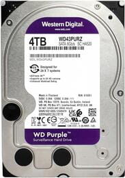 Накопитель HDD SATA 4.0TB WD Purple 5400rpm 256MB (WD43PURZ)