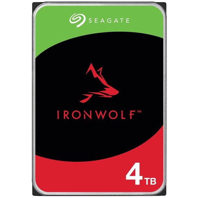 Накопичувач HDD SATA 4.0TB Seagate IronWolf NAS 5400rpm 256MB (ST4000VN006)