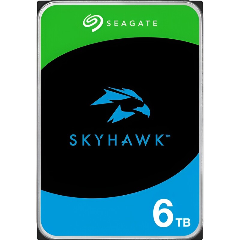 Накопичувач HDD SATA 6.0TB Seagate SkyHawk 5400rpm 256MB (ST6000VX009)