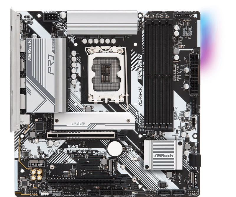 Материнская плата ASRock B760M Pro RS Socket 1700