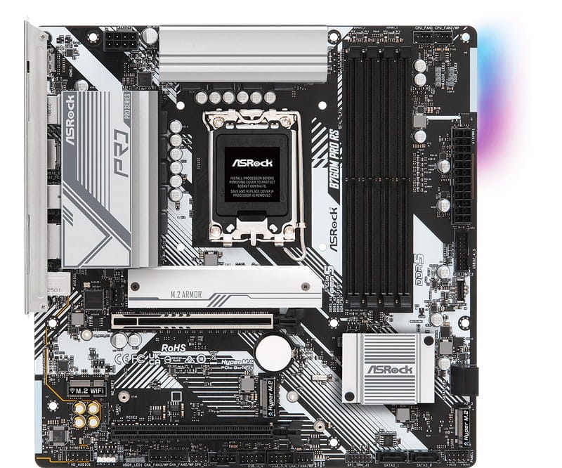 Материнская плата ASRock B760M Pro RS Socket 1700