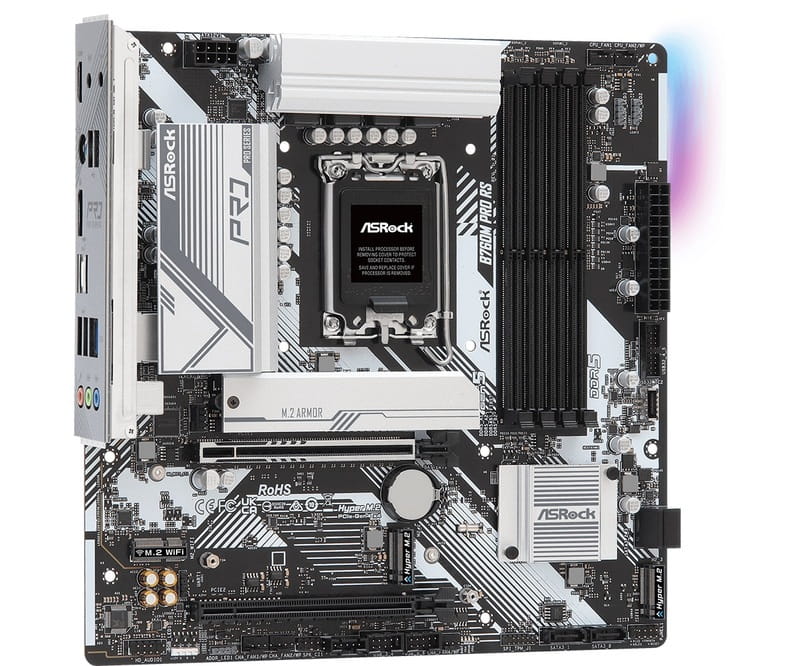 Материнская плата ASRock B760M Pro RS Socket 1700