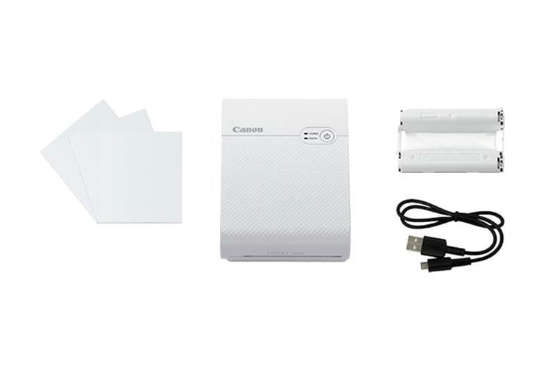 Принтер миттєвого друку Canon Selphy Square QX10 White (4108C010)