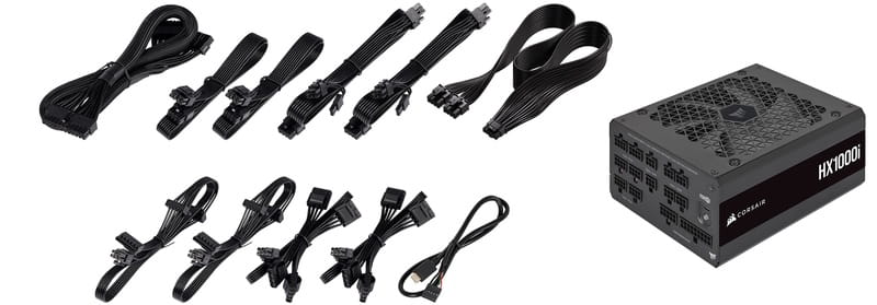 Блок живлення Corsair HX1000i PCIE5 1000W (CP-9020259-EU)