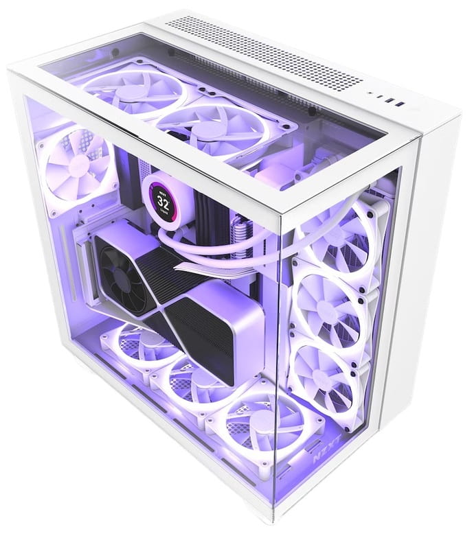 Корпус NZXT H9 Elite White (CM-H91EW-01) без БП