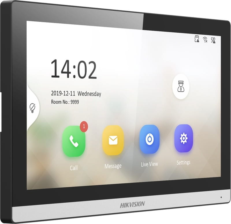 IP-відеодомофон Hikvision DS-KH6350-TE1 White