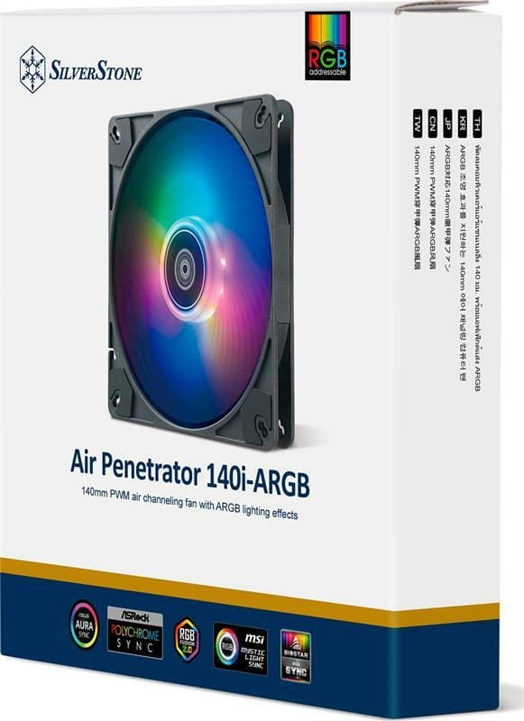 Вентилятор SilverStone Air Penetrator AP140I ARGB (SST-AP140I-ARGB)