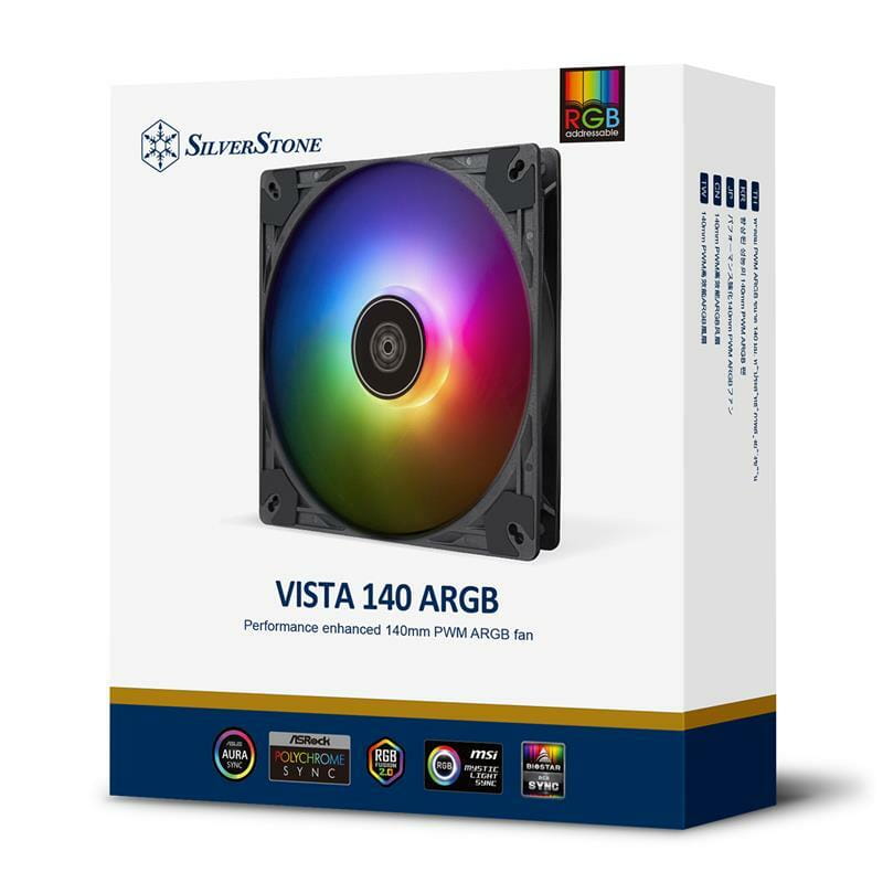 Вентилятор SilverStone Vista VS140B ARGB (SST-VS140B-ARGB)