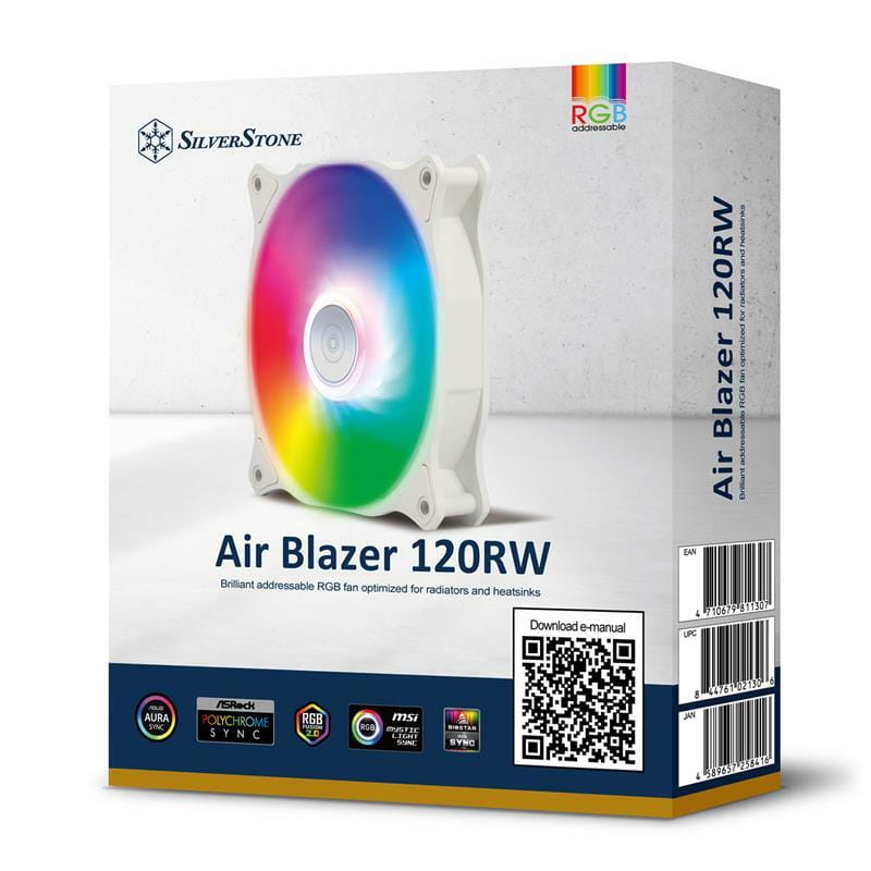 Вентилятор SilverStone Air Blazer 120RW ARGB (SST-AB120RW-ARGB)