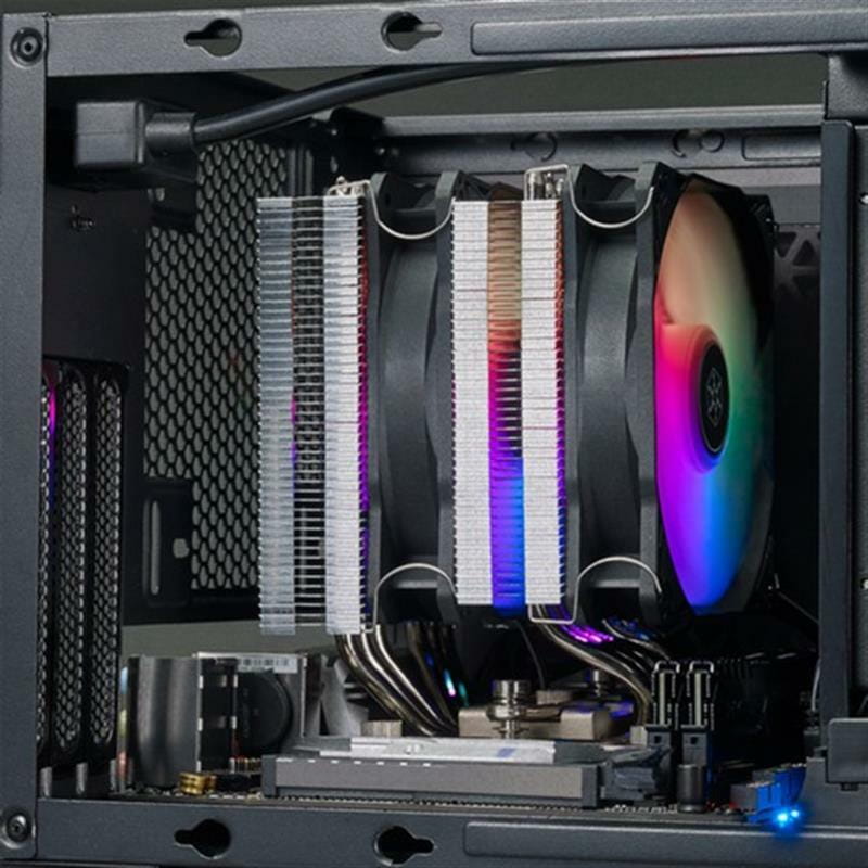 Кулер процесорний SilverStone Hydrogon D120 ARGB V2 (SST-HYD120-ARGB-V2) Black
