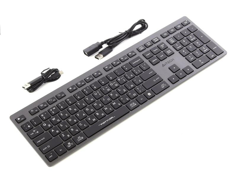 Клавиатура беспроводная A4Tech FBX50C Grey