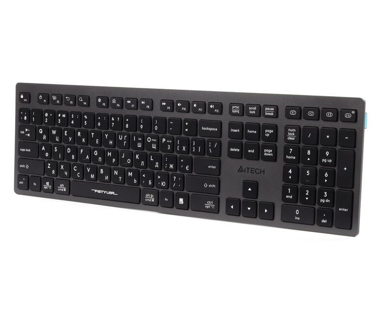 Клавиатура беспроводная A4Tech FBX50C Grey