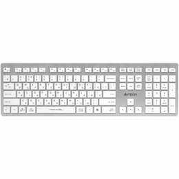 Клавіатура бездротова A4Tech Fstyler FBX50C White