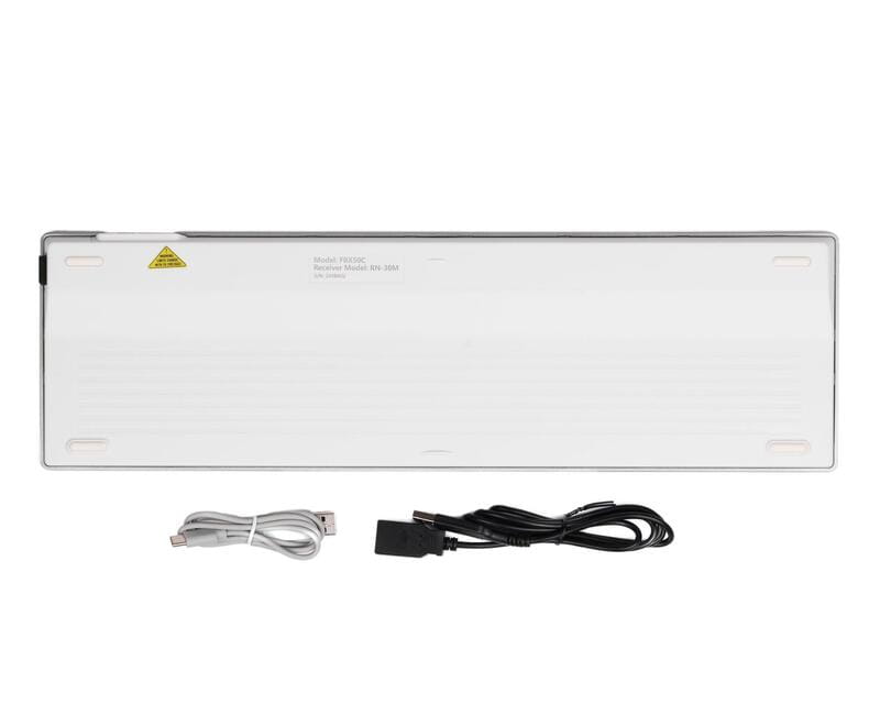 Клавиатура беспроводная A4Tech Fstyler FBX50C White