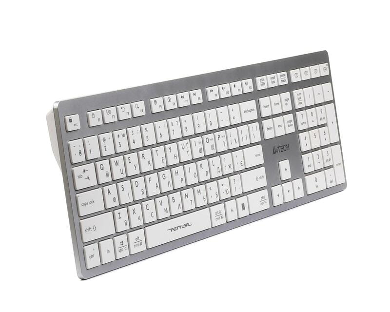 Клавиатура беспроводная A4Tech Fstyler FBX50C White