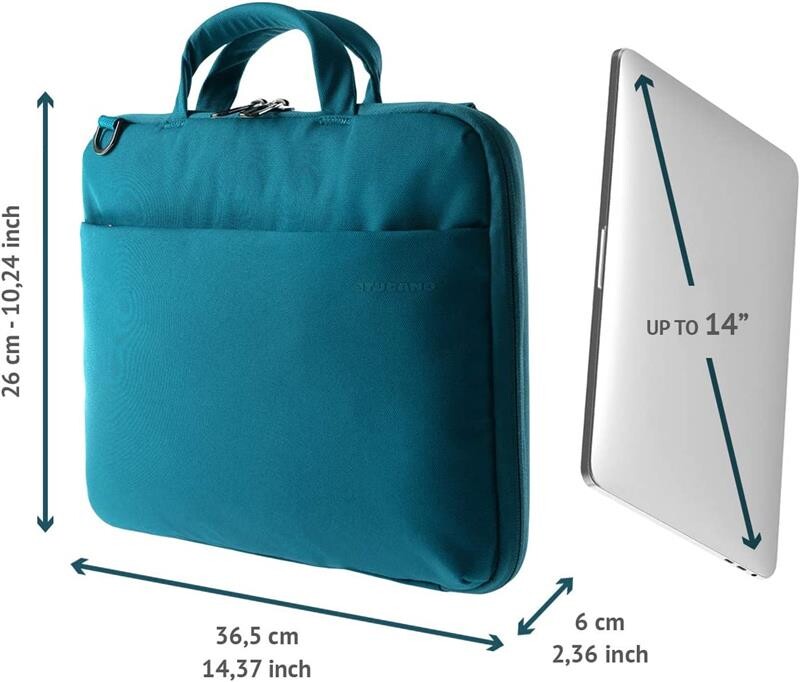 Сумка для ноутбука Tucano Darkolor 14" Light Blue (BDA1314-Z)